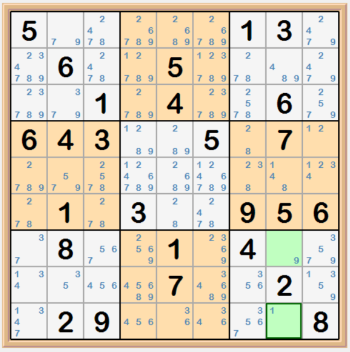 Naked Single Example