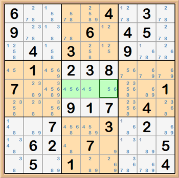 Naked Triple Example
