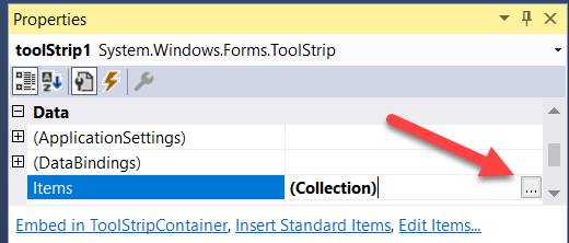Toolbar Items